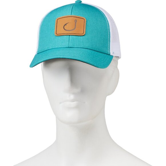 NEW AVID Layday Trucker Hat Deep Sea Heather unisex 253 - Picture 1 of 4